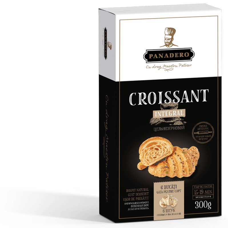 Whole grain croissant
